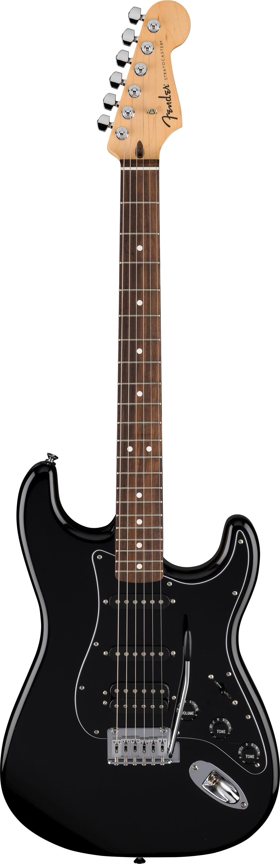Fender Standard Series Stratocaster HSS in Black - Andertons Music Co.